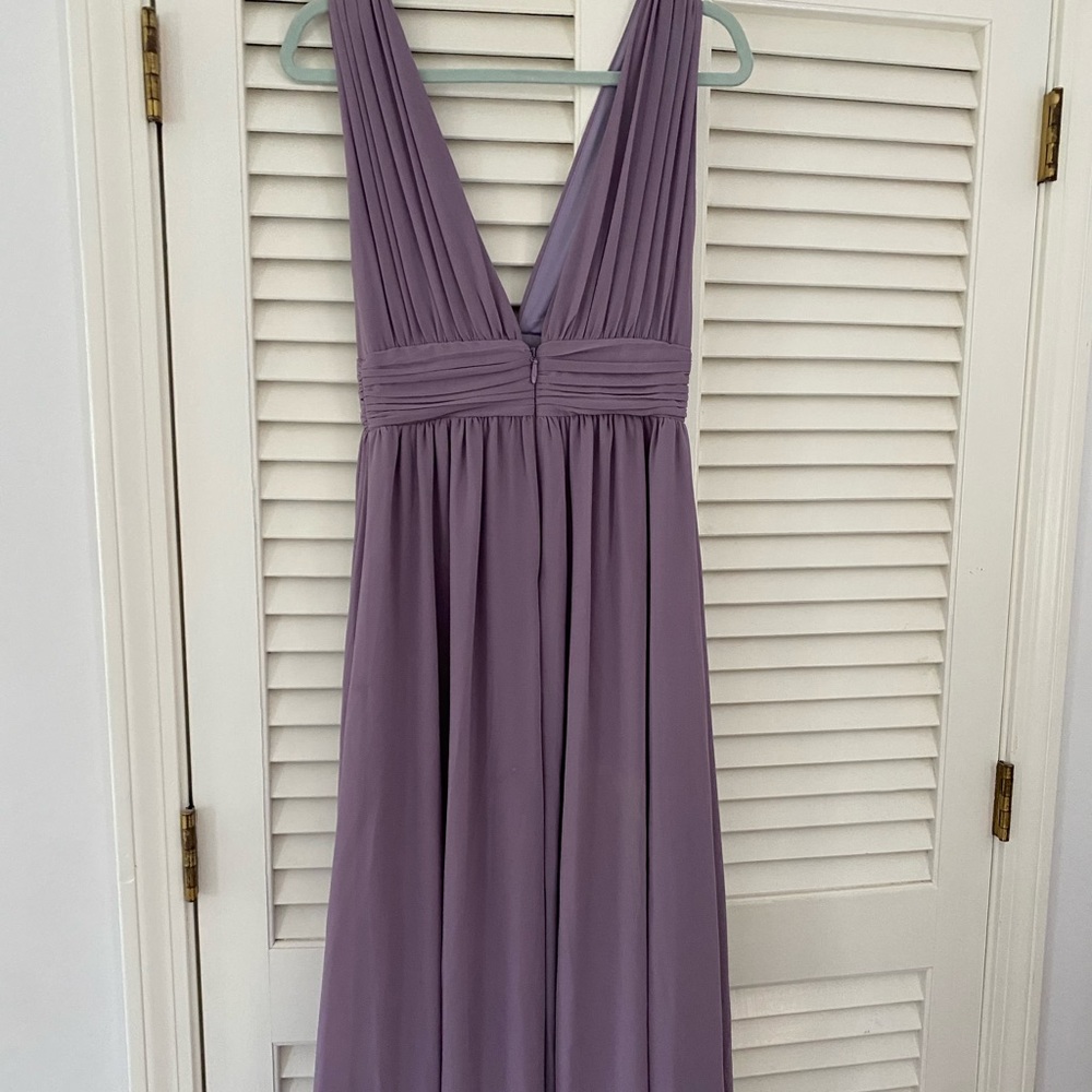 Lulus Heavenly Hues Dusty Purple Maxi Dress